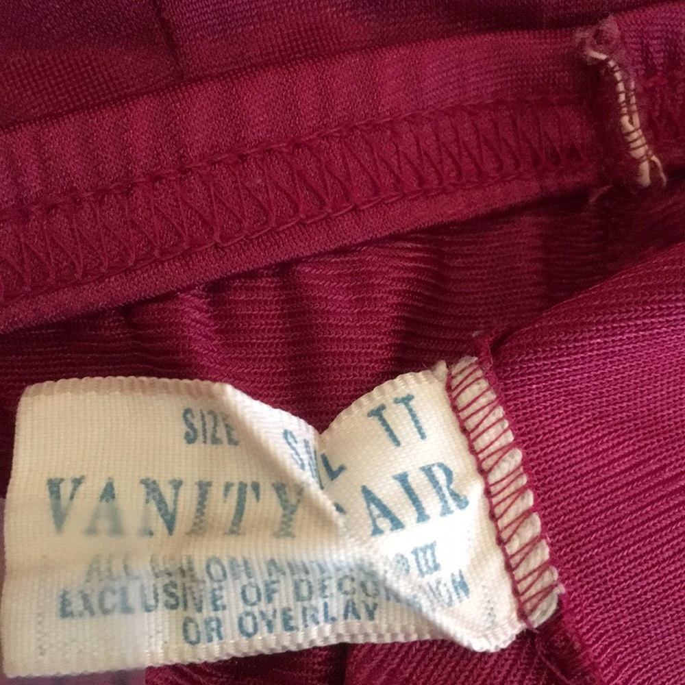 Half slip wine color